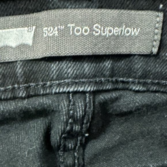 Denim Levi’s 524 Too Super Low Skinny Jean - Picture 4 of 7